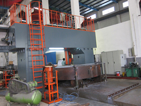 落地镗铣床加工